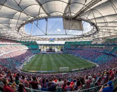 Cerca de 46 mil torcedores estarão na Arena Fonte Nova