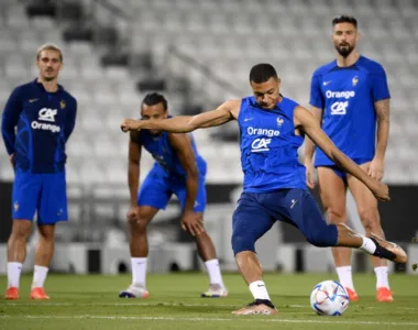 Mbappé e a grande estrela da França