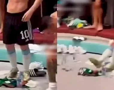 O pugilista do país relatou que o camisa 10 dos hermanos sequer desrespeitou o México quando pisou no uniforme da seleção