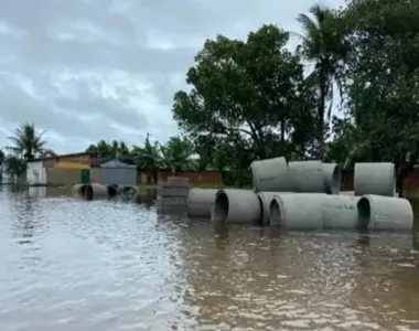 Cidades baianas enfrentam temporal nos últimos dias