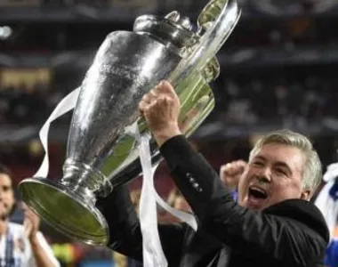 Ancelotti é ganhou quatro Liga dos Campeões