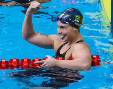 Nadadora gannou dez medalhas nos Jogos Sul-Americanos