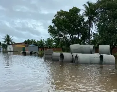 Cerca de 80 cidades baianas sofrem com temporais e enchentes