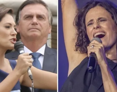 Zélia Duncan debocha de choro de Michelle Bolsonaro e causa na web