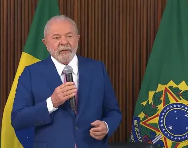 Lula discursou em reunião com ministros