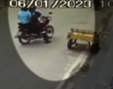 homem em moto rouba malote com mais de R$ 160 mil em cidade no oeste da Bahia