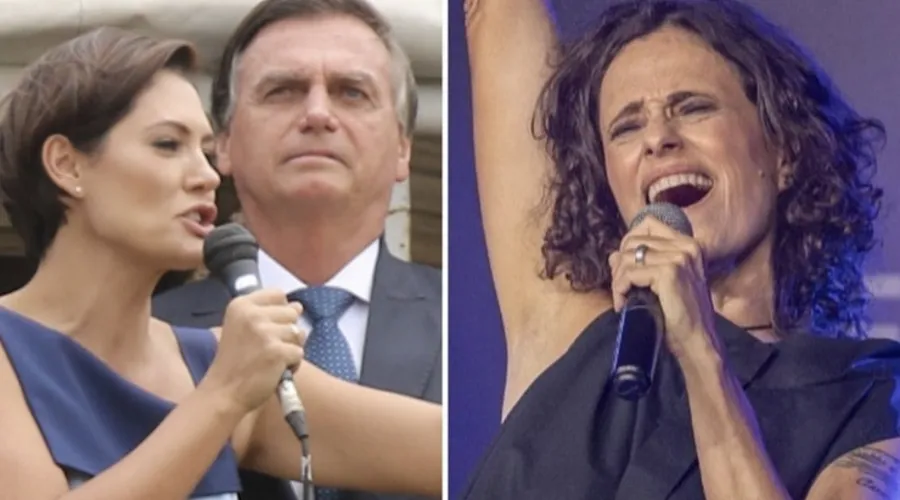 Zélia Duncan debocha de choro de Michelle Bolsonaro e causa na web