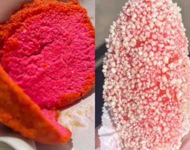 Após críticas pelo 'acarajé da Barbie', baiana cria bolinho de estudante rosa