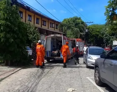 O acidente aconteceu nesta segunda-feira (27), dentro de um hotel, situado em Mata de São João