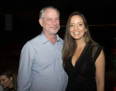 Ciro Gomes e a esposa Giselle Bezerra