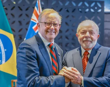 Lula e o primeiro-ministro da Austrália, Anthony Albanese