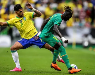 Brasil toma goleada de virada para Senegal