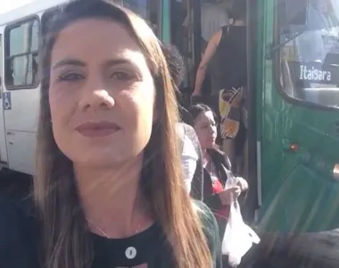 Repórter foi atacada em Periperi