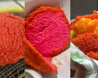 Acarajé Rosa chama atenção dos internayta