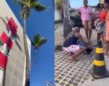 Pessoas que passavam pelo local prestaram os primeiros socorros