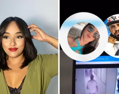 A jornalista acusa Beatriz Fernadez e Pedro Alan de invadirem seu studio