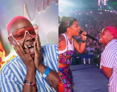 Ludmilla encontra fã que deixou o emprego para ir ao show dela