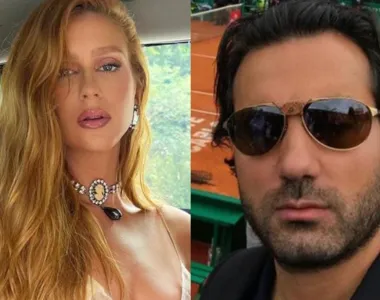 Marina Ruy Barbosa e Abdul Fares foram flagrados em restaurante de São Paulo