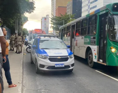 Equipes da PM e da SAMU foram para o local investigar e socorrer o meliante