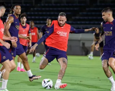 Neymar deverá ganhar minutos em campo durante os amistosos