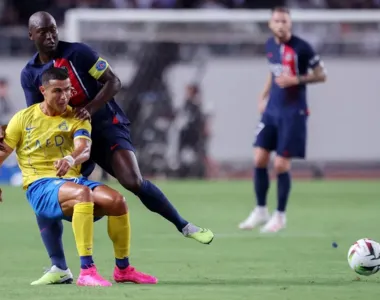 PSG de Neymar enfrentou o Al-Nassr de Cristiano Ronaldo em amistoso de pré-temporada