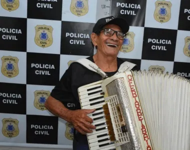 Sanfona foi presente de Luiz Gonzaga