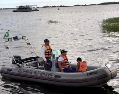 A embarcação estava localizada a cerca de 130 km da costa da cidade de Ilhéus