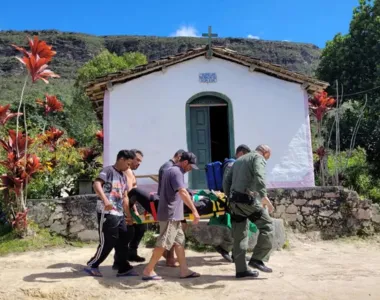 O turista relatou dores na região lombar após o ocorrido