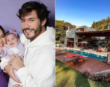 Casal vai viver com a filha recém-nascida em mansão de luxo