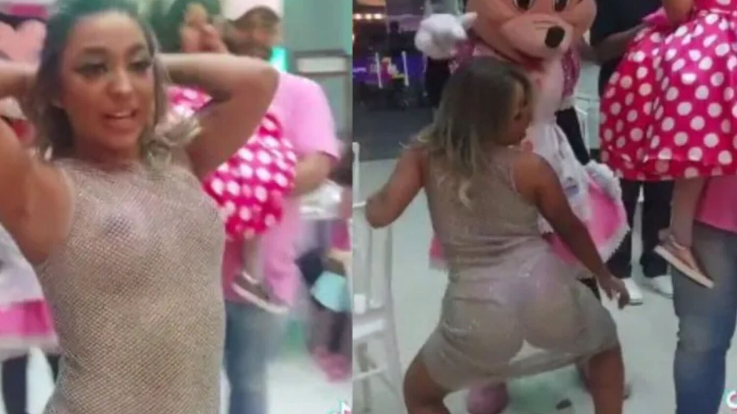 Mãe é cancelada por dançar funk com look sensual na festa da filha | Portal  Massa