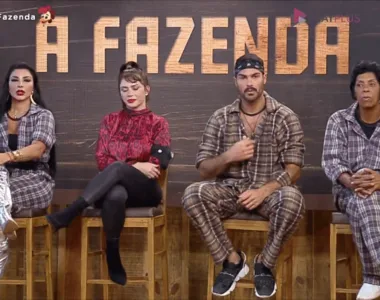 Jenny Miranda, Márcia Fu, Nadja Pessoa e Shayan estão na roça