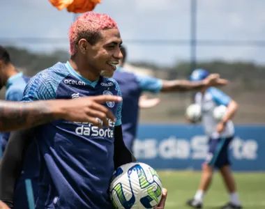 Vitor Jacaré em treino