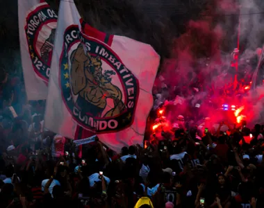 Quase 30 mil torcedores lotaram o Barradão no último domingo (5)