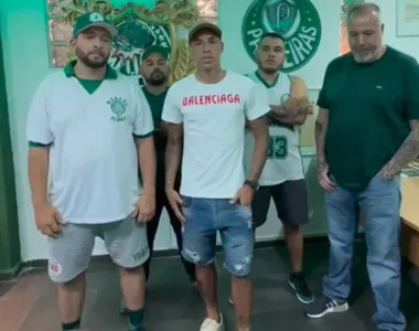 Breno Lopes gravou vídeo para se desculpar com torcedores do Palmeiras
