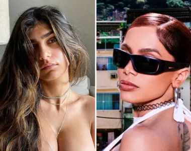 Ex-atriz pornô pega ar com Anitta