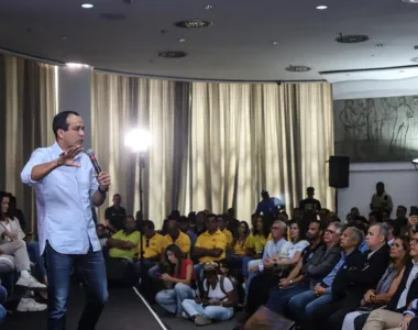 Bruno Reis durante evento em Salvador