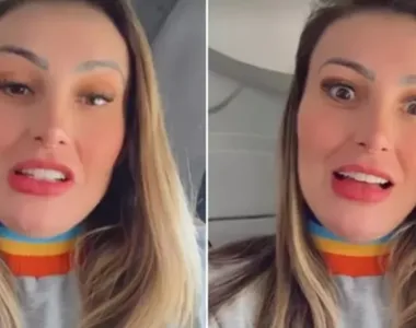 Andressa Urach contou sobre o susto que levou