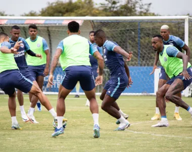 Treino do Bahia desta segunda (23)