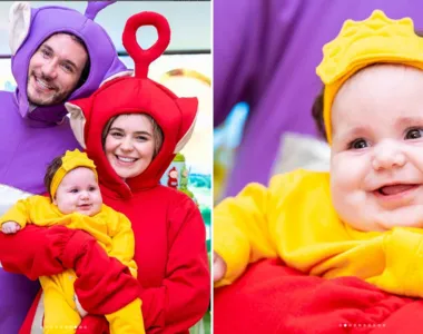 Lua ganha festa de "Teletubbies"