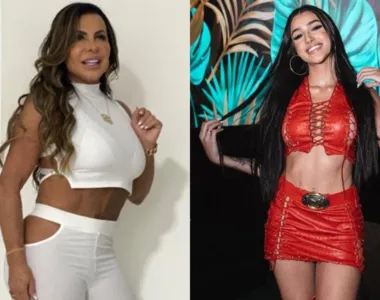 Gretchen é avó de consideração de Bia