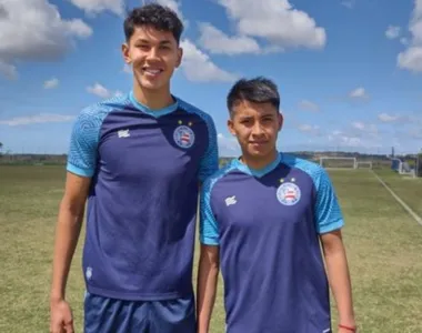 Os dois boleiros vão passar por um período de treinamentos na equipe sub-20 do Baêa