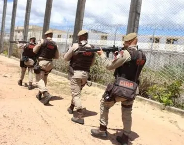 Equipes do Batalhão de Guardas da PM iniciaram as buscas