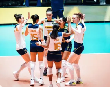 Brasil venceu a Bulgária por 3 sets a 2