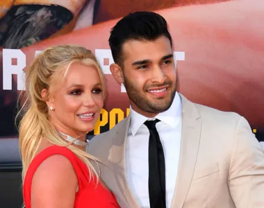 Britney Spears e seu esposo, Sam Asghari