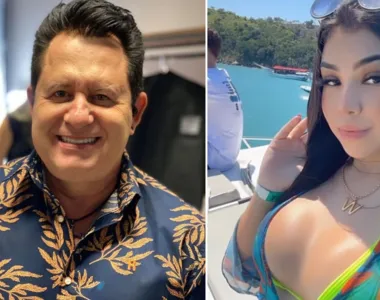 Marrone e Wanessa de Fátima foram vistos juntos em show