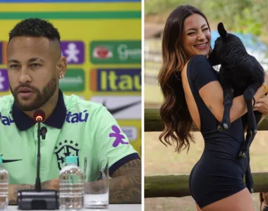 Neymar teria pulado a cerca com Nathalia Valente