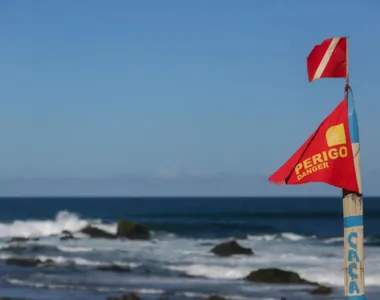 Populares encontraram corpo na praia de Barra do Pote, em Mar Grande
