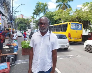 Sílvio Humberto no ato de protesto contra o genocídio negro