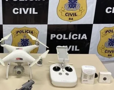 Bandidos usavam equipamento para vigiar área na região do Jardim Cruzeiro