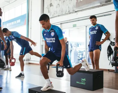 Bahia já está treinando para pegar o Grêmio